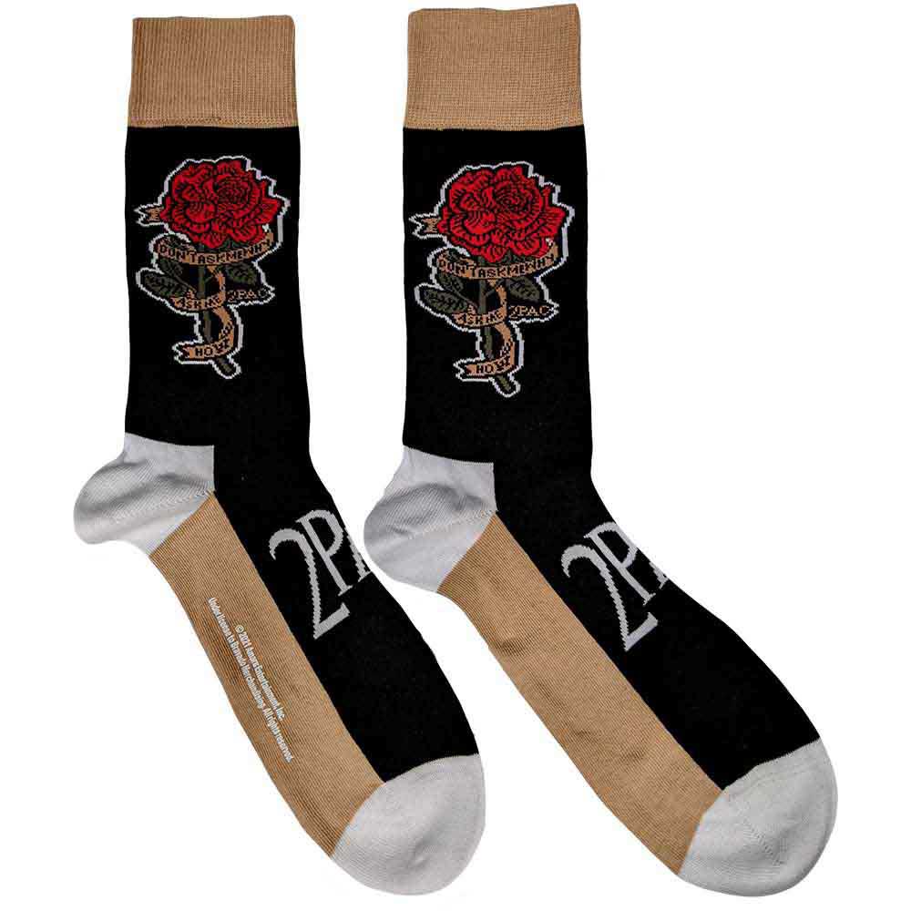 Tupac Unisex Ankle Socks Rose