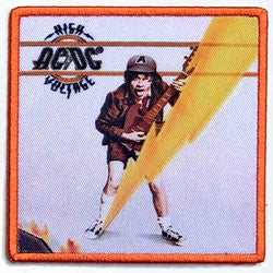 Collection of AC/DC  Standard Patch High Voltage in a gallery layout