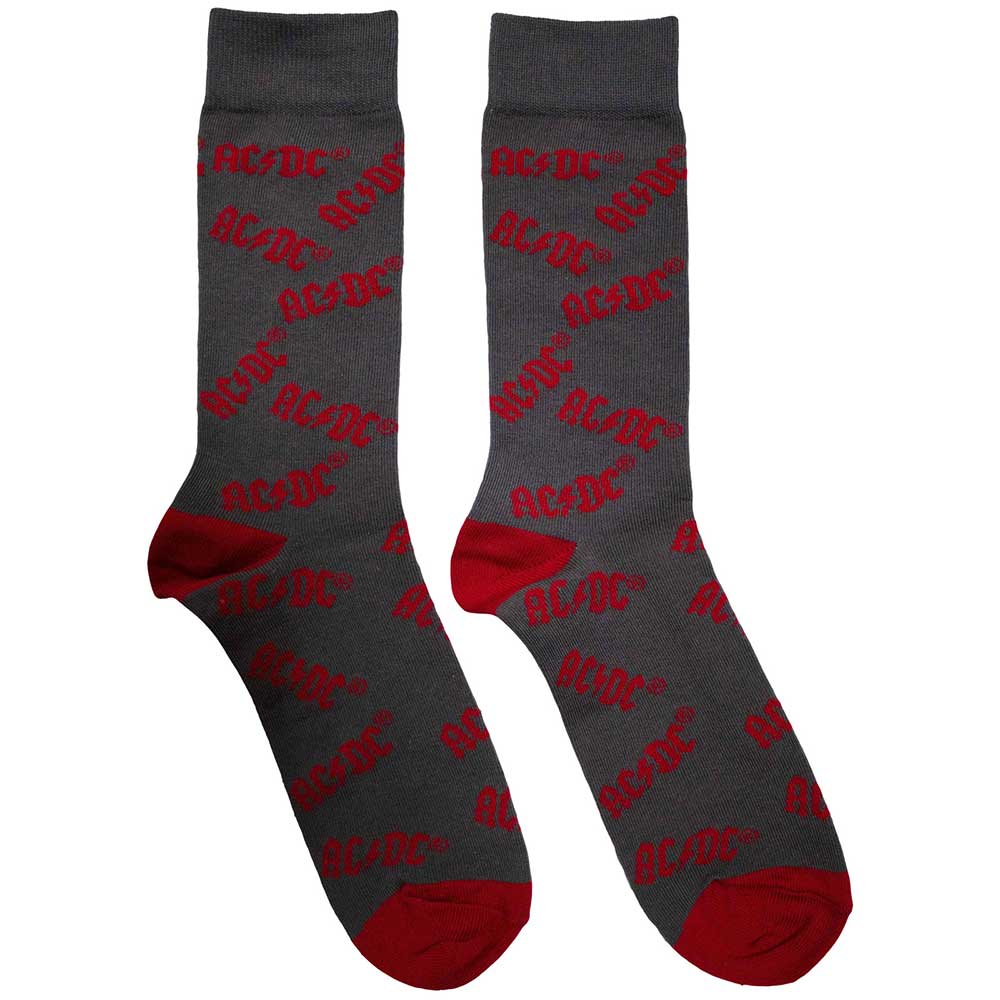 AC/DC Unisex Ankle Socks Logo Pattern