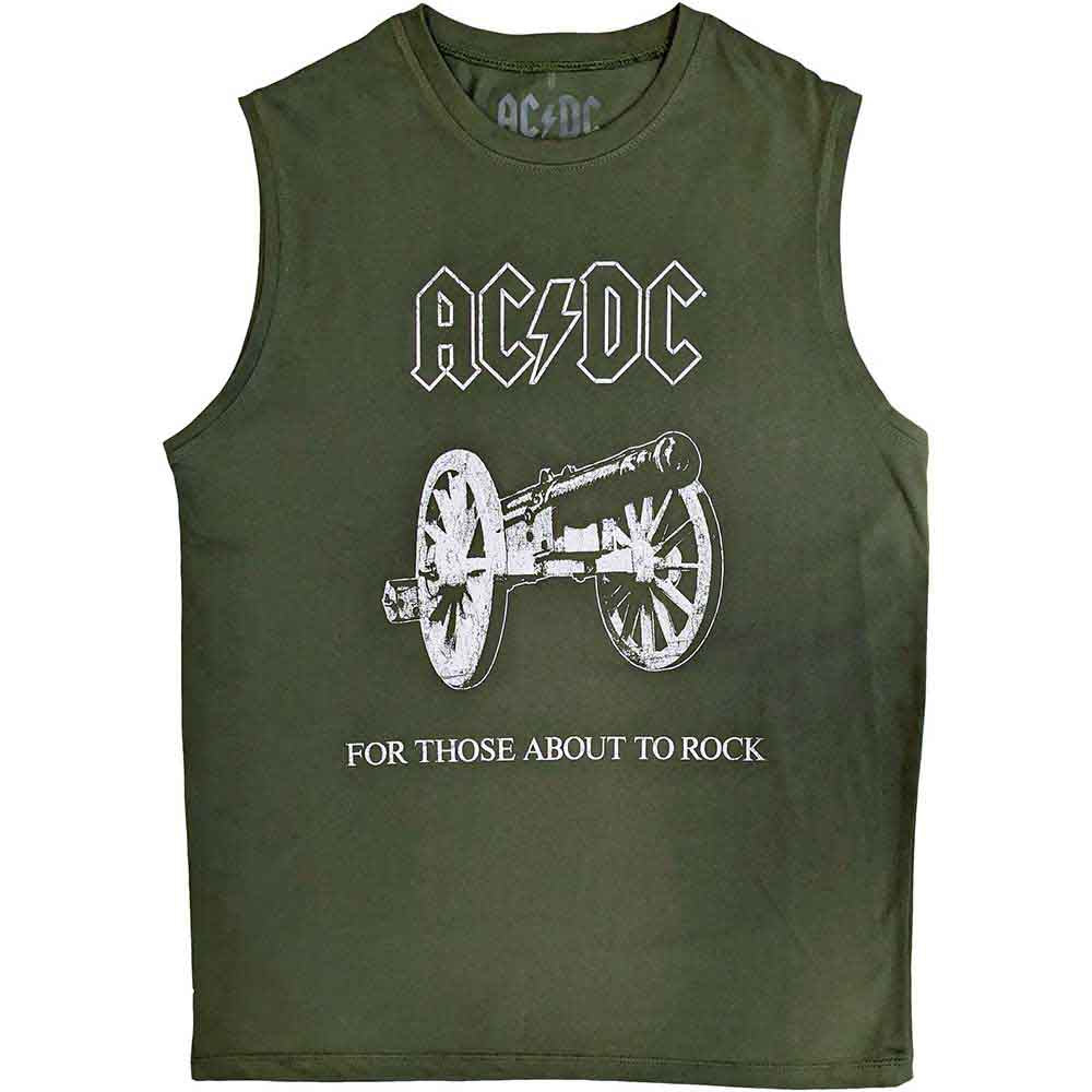 AC/DC Unisex Tank T-Shirt About To Rock