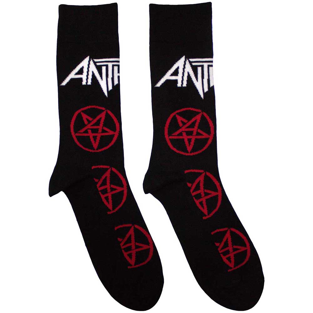 Anthrax Unisex Ankle Socks Pentathrax Pattern
