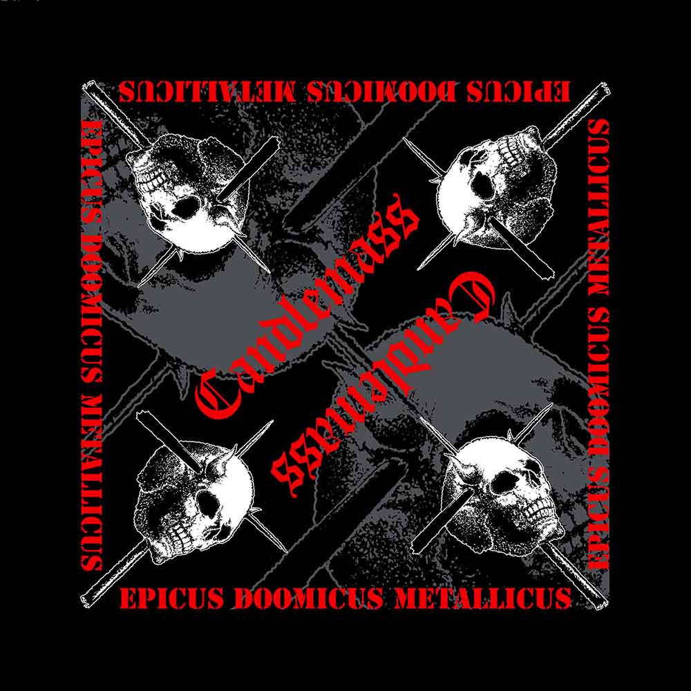 Candlemass Unisex Bandana Epicus Doomicus Metallicus