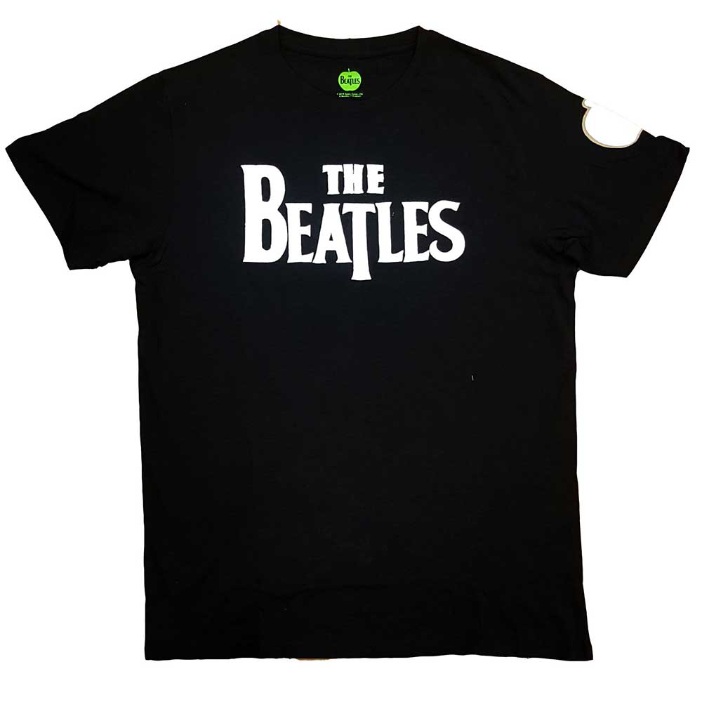 The Beatles Unisex T-Shirt Drop T Logo App Slub Applique