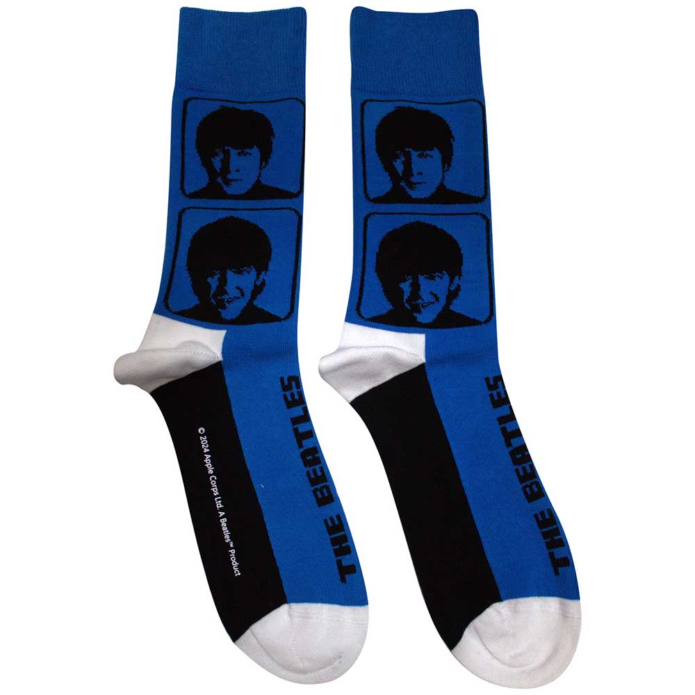 The Beatles Unisex Ankle Socks Hard Day's Night Headshots