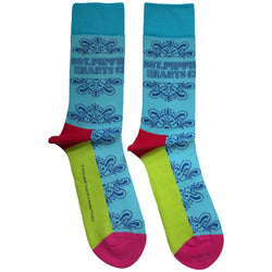 Collection of The Beatles Unisex Ankle Socks Sgt Pepper Text Outlines in a gallery layout
