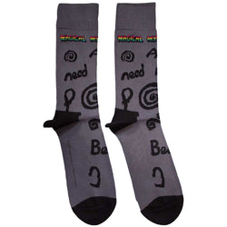 Collection of The Beatles Unisex Ankle Socks Magical Mystery Tour All You Need Is Love in a gallery layout