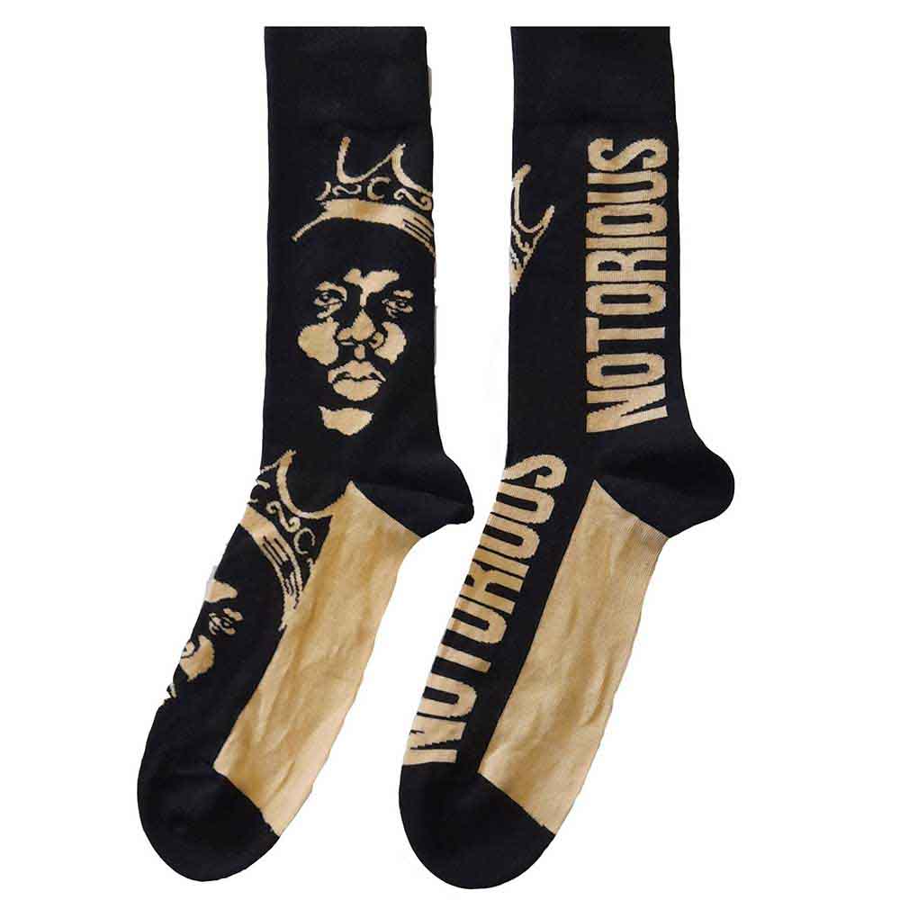 Biggie Smalls Unisex Ankle Socks Gold Crown
