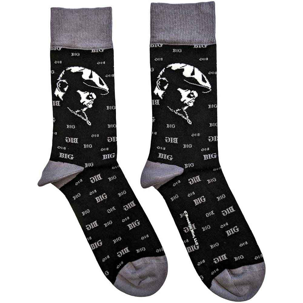 Biggie Smalls Unisex Ankle Socks Side Portrait