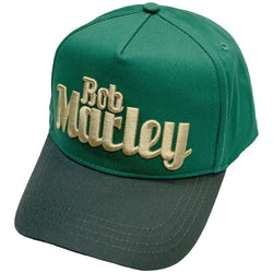 Collection of Bob Marley Unisex Baseball Cap Text Logo in a gallery layout