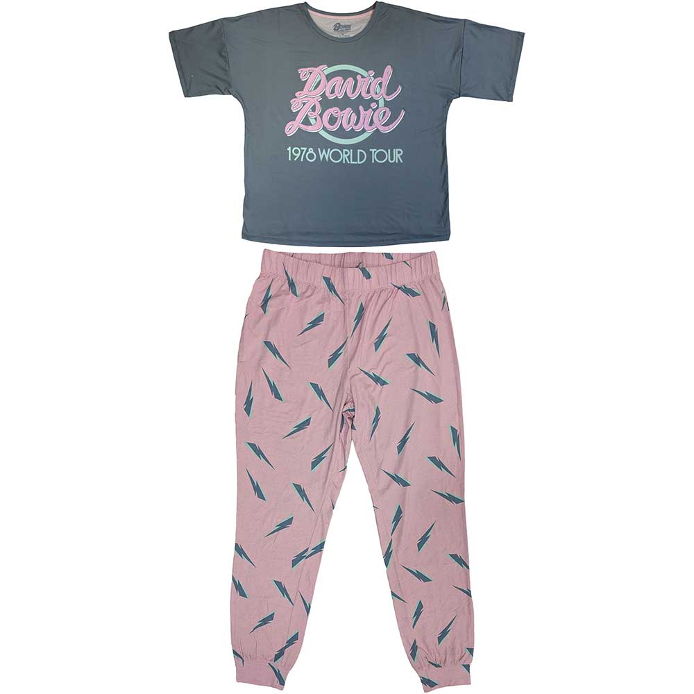 David Bowie Ladies Pyjamas 1978 World Tour