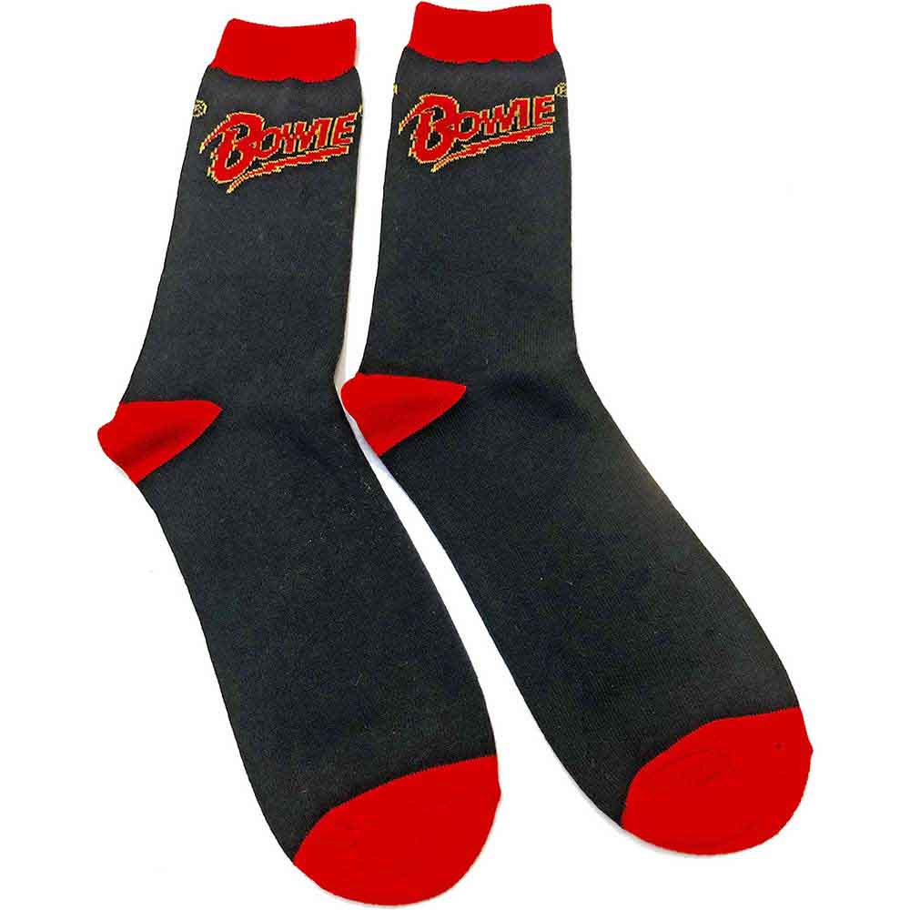 David Bowie Unisex Ankle Socks Logo