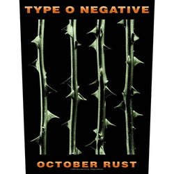 Collection of Type O Negative  Back Patch October Rust in a gallery layout