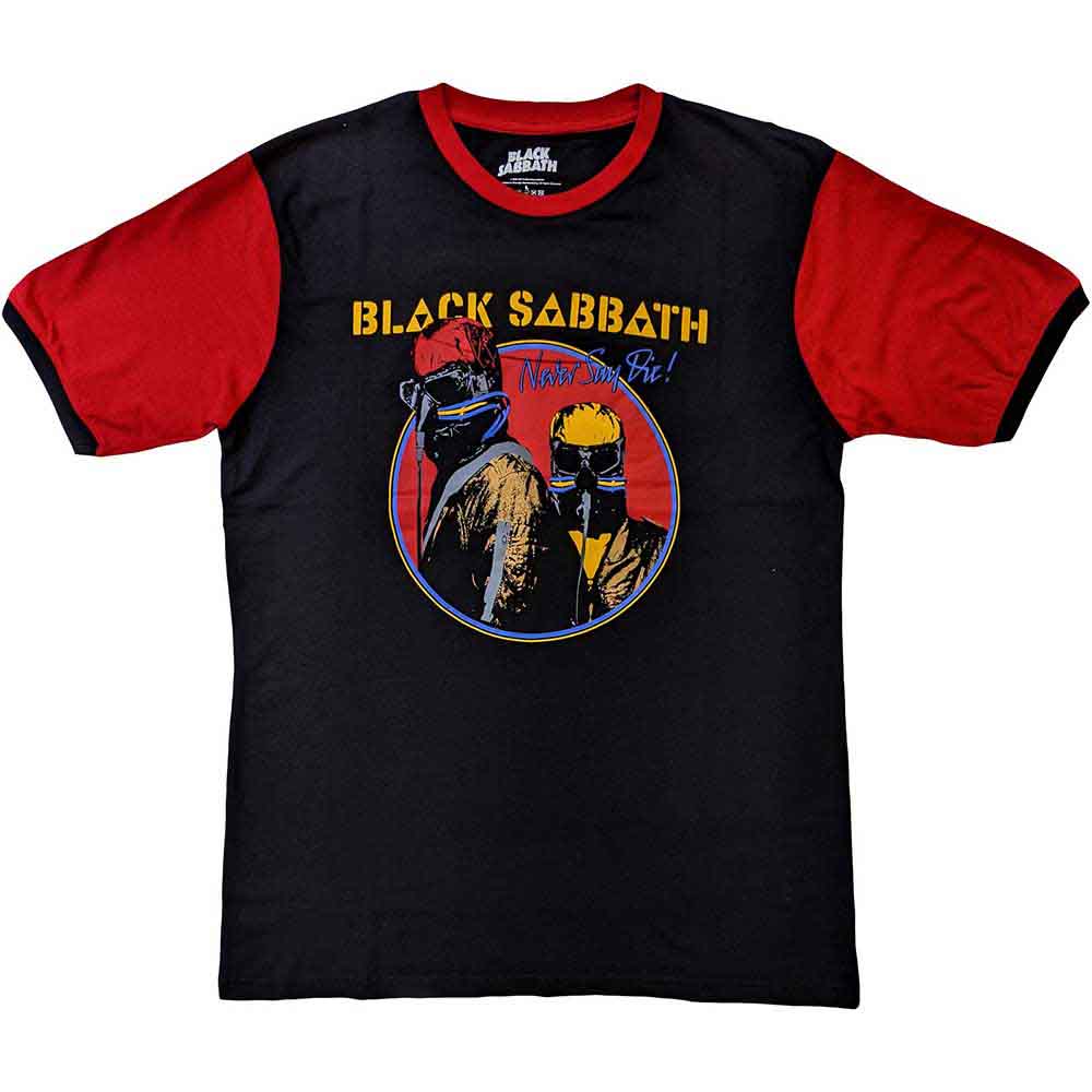 Black Sabbath Unisex Ringer T-Shirt Never Say Die