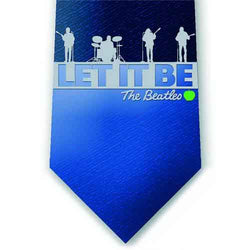 Collection of The Beatles Unisex Silk Neck Tie Let It Be Band in a gallery layout