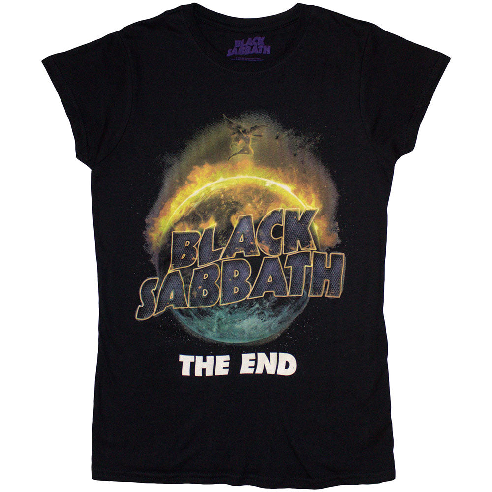 Black Sabbath Ladies T-Shirt The End