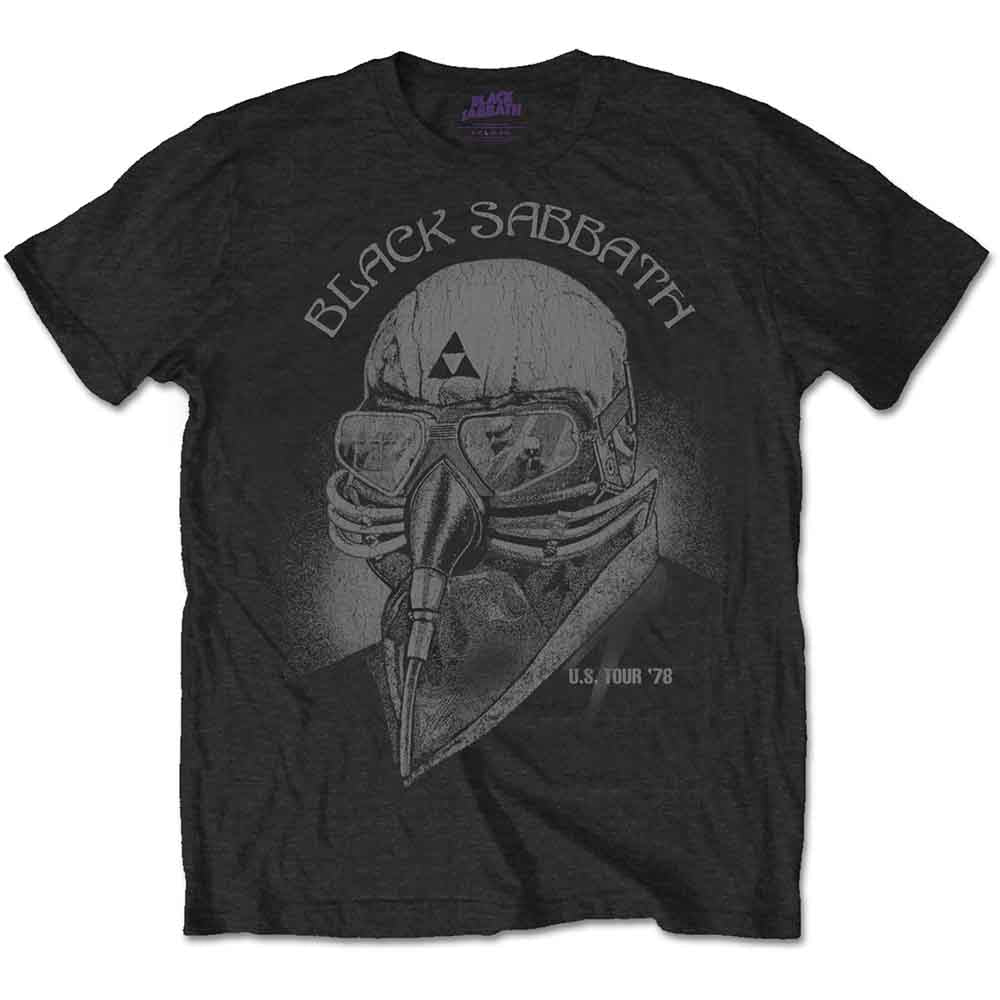 Black Sabbath Unisex T-Shirt US Tour 1978