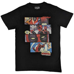 Collection of Marvel Comics Unisex T-Shirt Deadpool Strips in a gallery layout