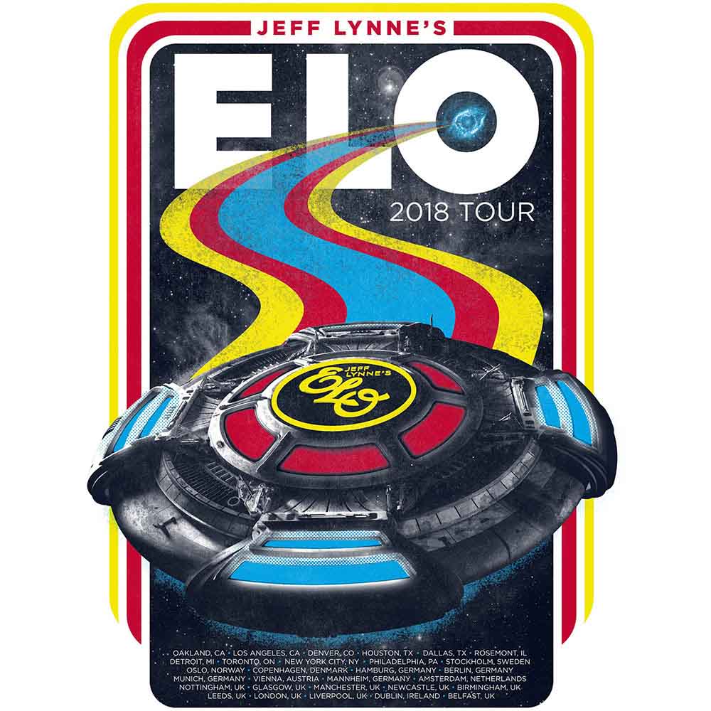 ELO  Poster 2018 Tour