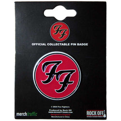 Collection of Foo Fighters  Pin Badge FF Logo in a gallery layout