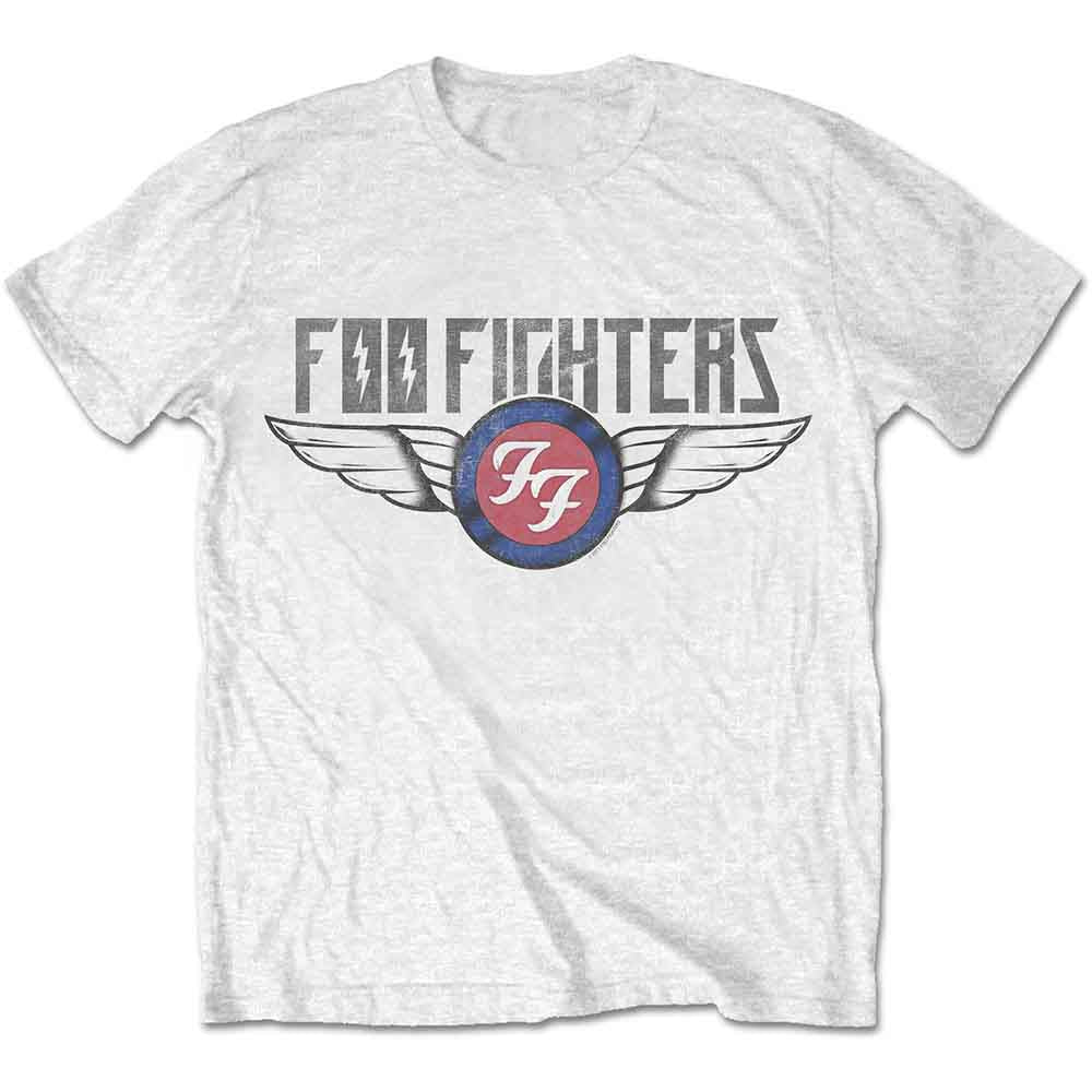 Foo Fighters Unisex T-Shirt Flash Wings