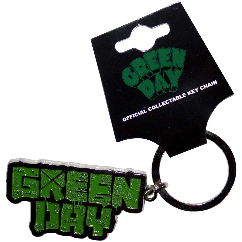 Green Day  Keychain Band Logo