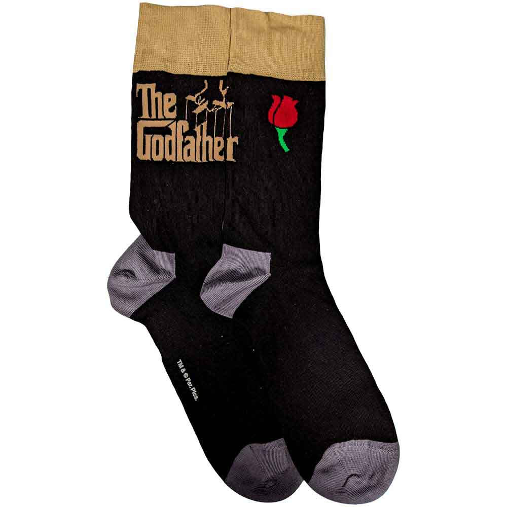 The Godfather Unisex Ankle Socks Logo Gold