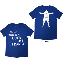 Collection of David Gilmour Unisex T-Shirt Luck & Strange Logo in a gallery layout