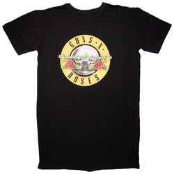 Collection of Guns N' Roses Ladies T-Shirt Dress Classic Logo in a gallery layout