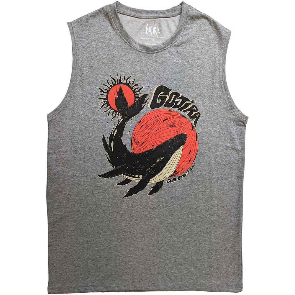 Gojira Unisex Tank T-Shirt Whale