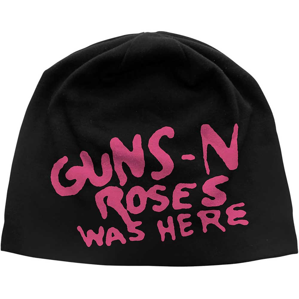 Guns N' Roses Unisex Beanie Hat Was Here JD Print