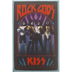 Collection of KISS  Standard Patch Rock Gods in a gallery layout