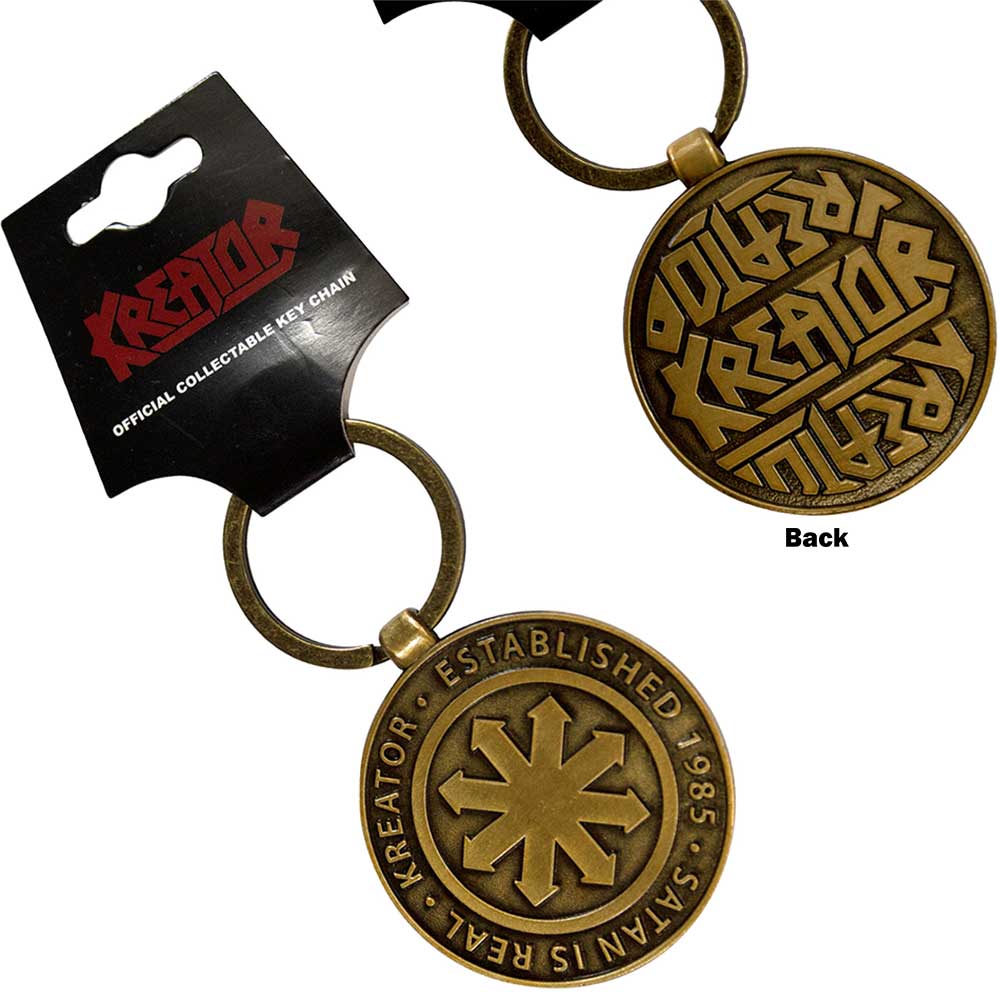 Kreator  Keychain Satan Is Real Emblem