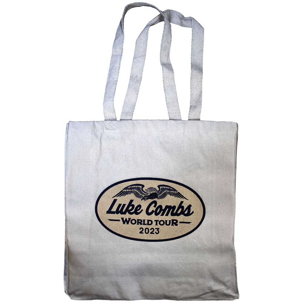 Luke Combs  Cotton Tote Bag Tour '23 Wings