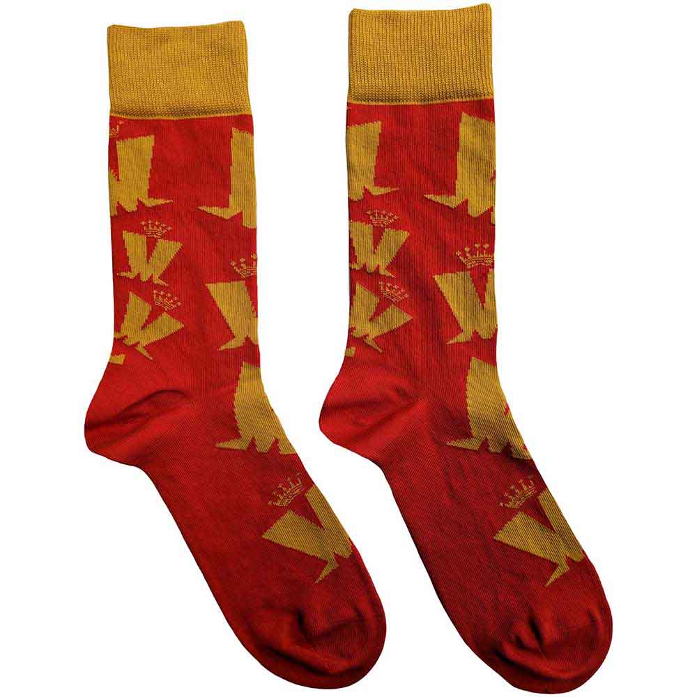 Madness Unisex Ankle Socks Crown & M Pattern