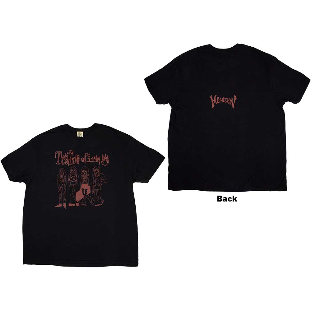 Maneskin Unisex T-Shirt Teatro d'ira Doodles