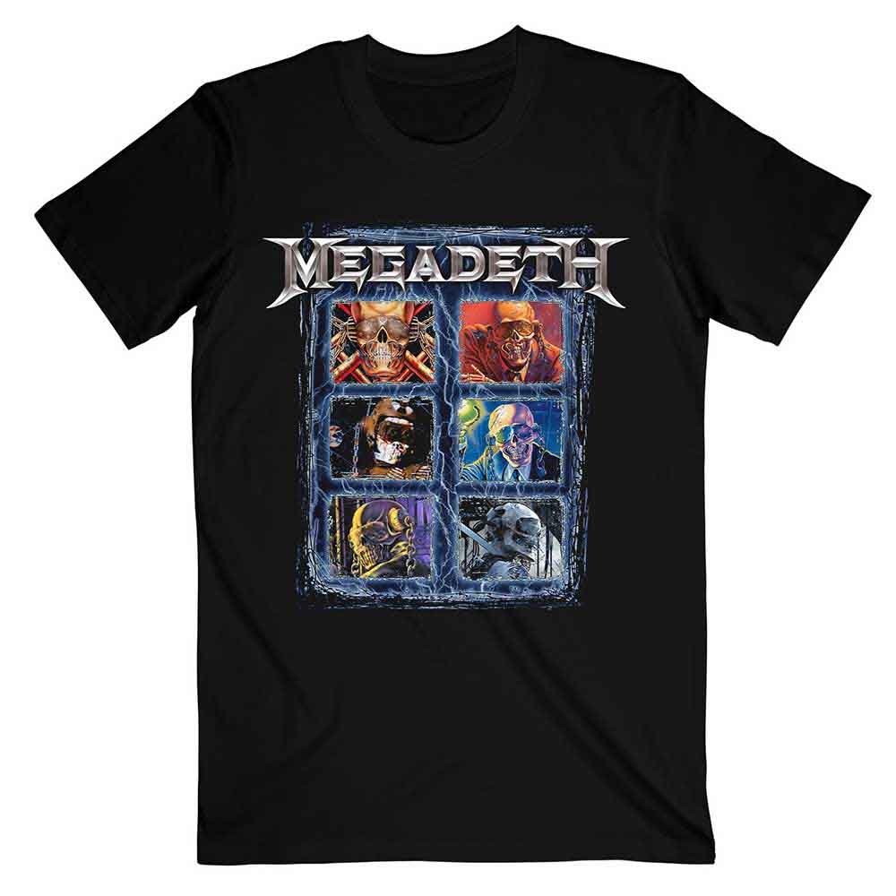 Megadeth Unisex T-Shirt Vic Head Grip