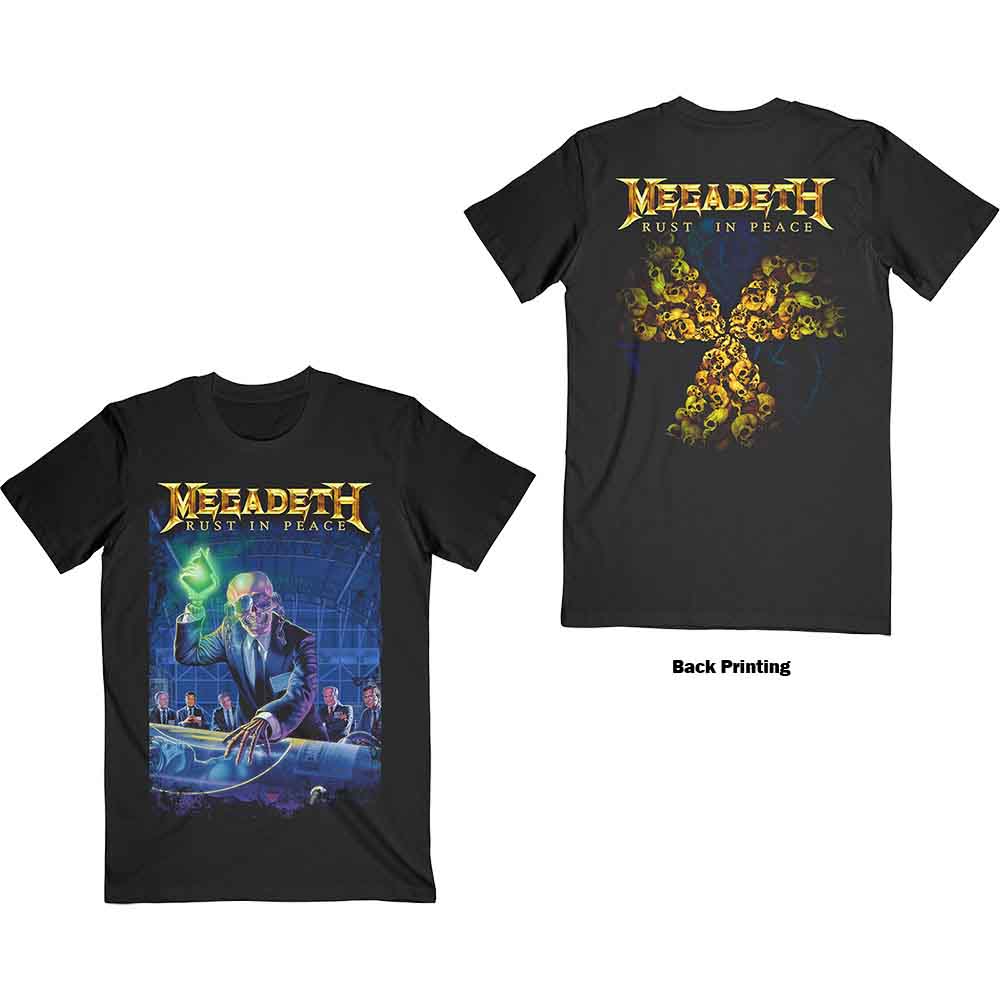 Megadeth Unisex T-Shirt Rust In Peace 30th Anniversary