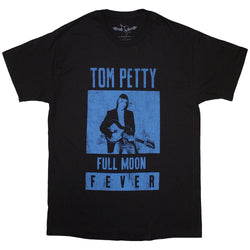 Collection of Tom Petty & The Heartbreakers Unisex T-Shirt Full Moon Fever Blue in a gallery layout