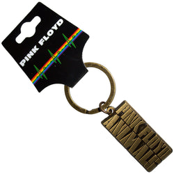 Collection of Pink Floyd  Keychain Animals Gold Text Logo in a gallery layout