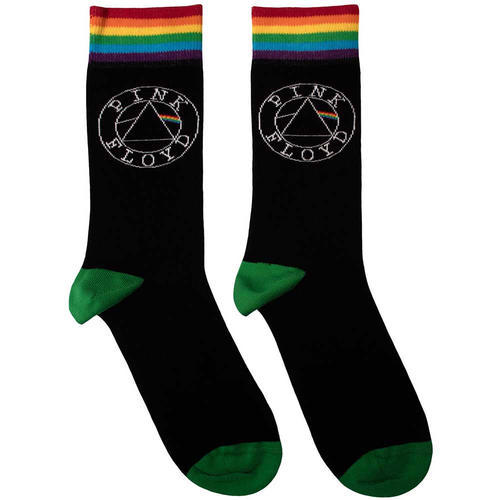 Pink Floyd Unisex Ankle Socks Circle Logo