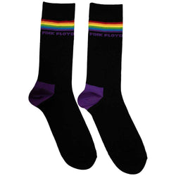 Collection of Pink Floyd Unisex Ankle Socks Prism Stripes in a gallery layout
