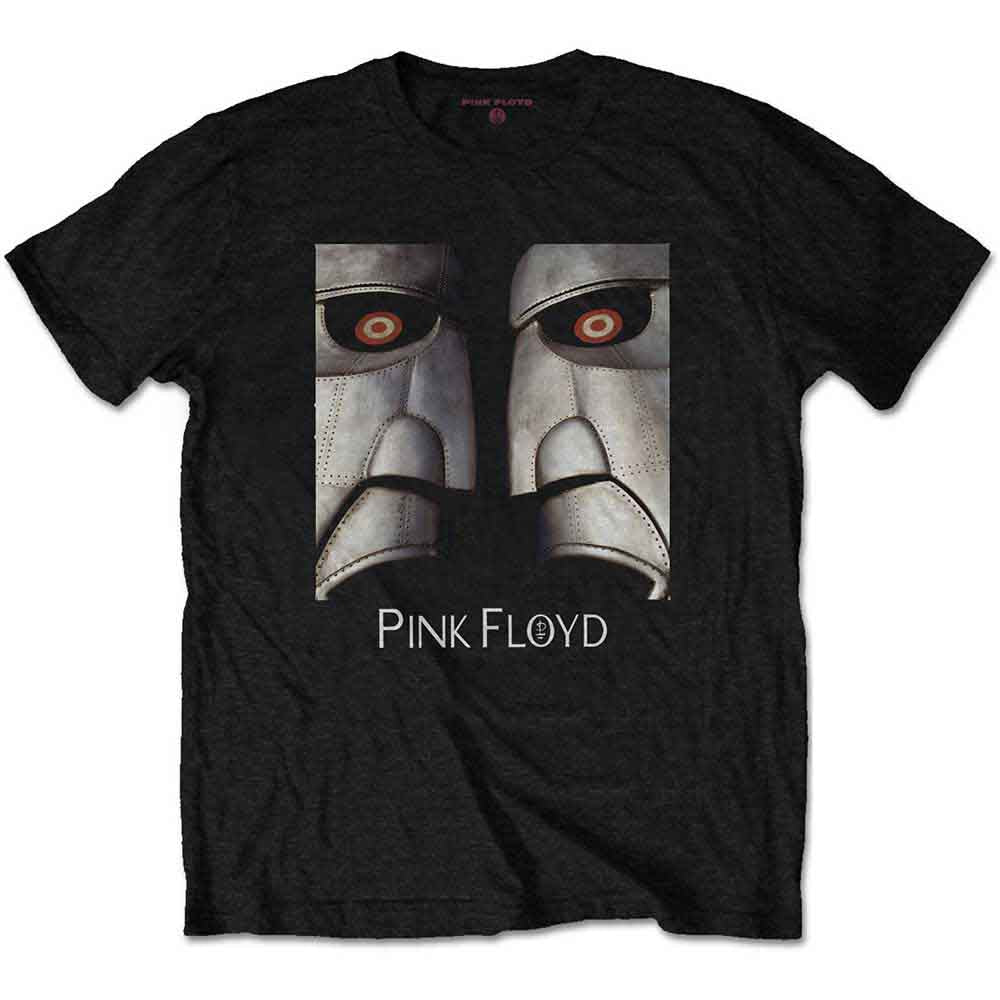 Pink Floyd Unisex T-Shirt Metal Heads Close-Up