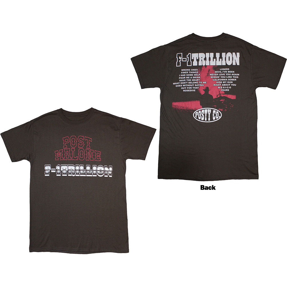 Post Malone Unisex T-Shirt F-1 Trillion