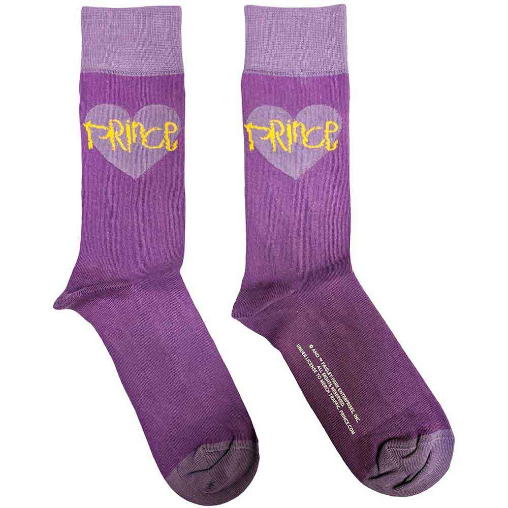 Prince Unisex Ankle Socks Purple Heart