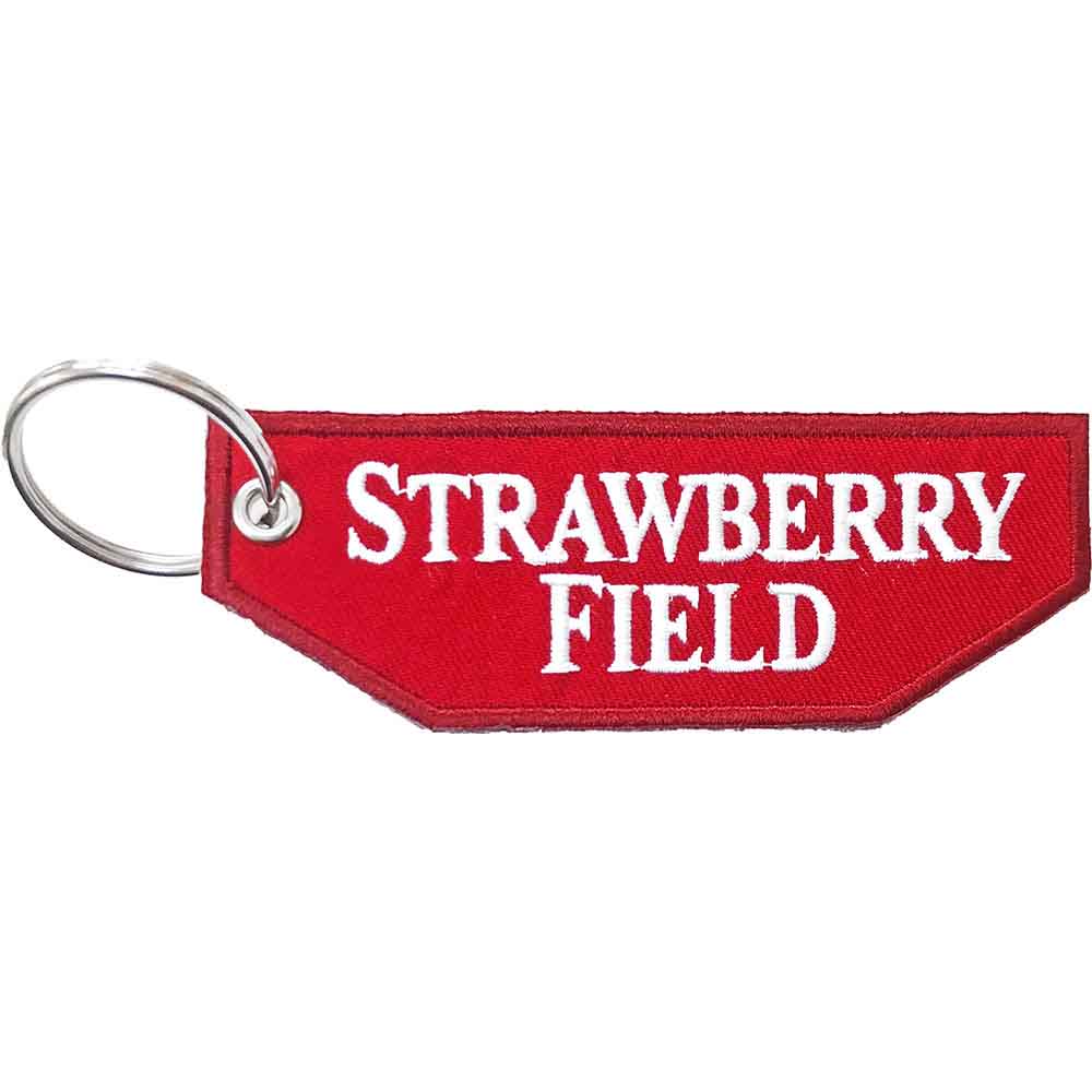 Rock Off  Patch Keychain Strawberry Field