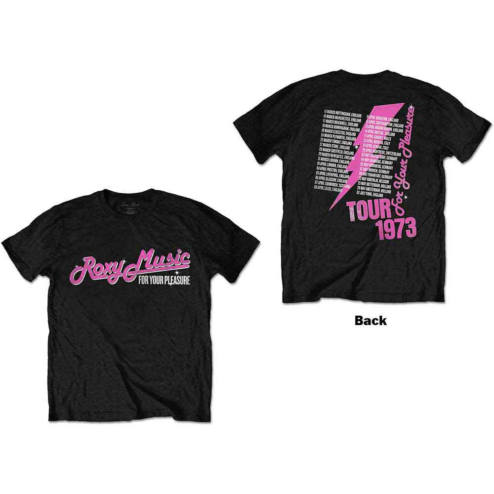 Roxy Music Unisex T-Shirt For Your Pleasure Tour