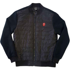 Collection of The Rolling Stones Unisex Quilted Jacket Classic Tongue in a gallery layout