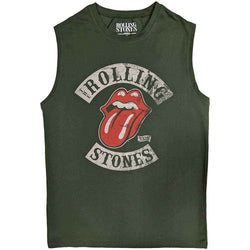 Collection of The Rolling Stones Unisex Tank T-Shirt Tour 78 in a gallery layout