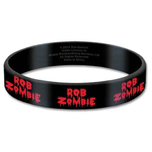 Rob Zombie  Gummy Wristband Logo