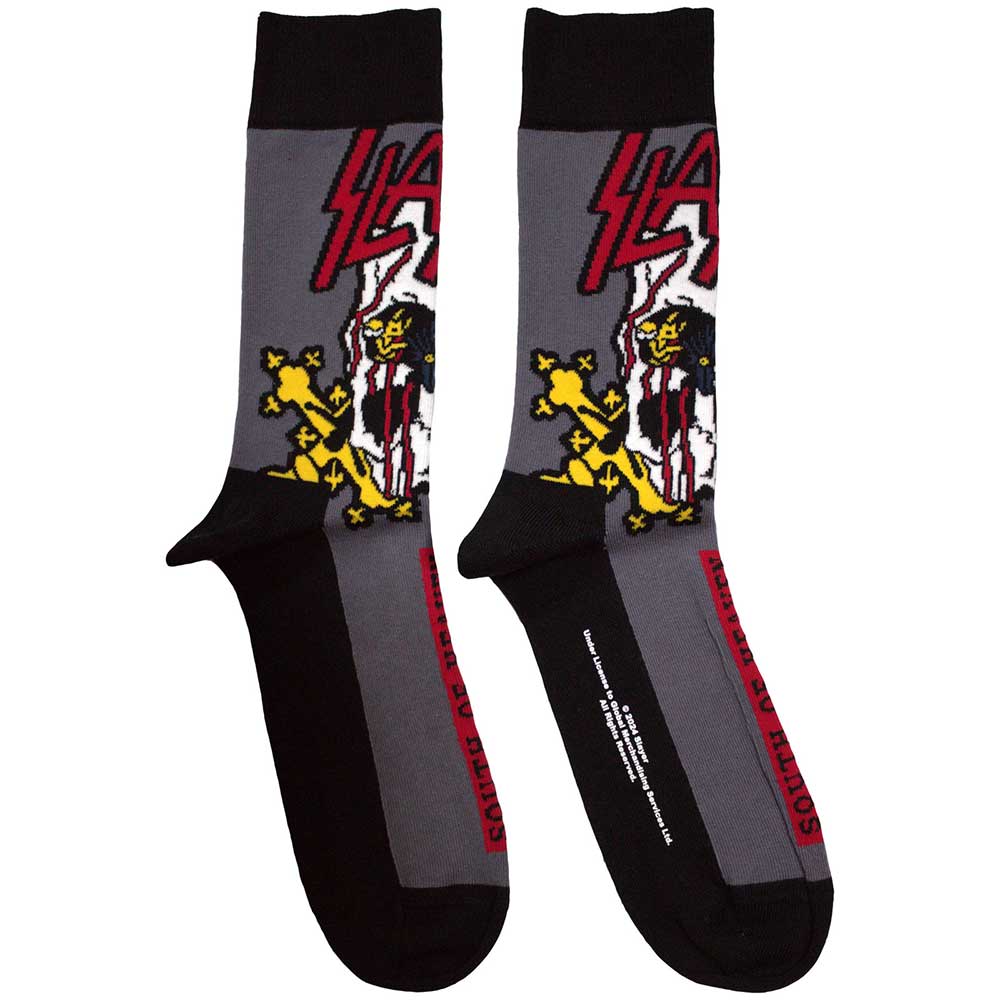 Slayer Unisex Ankle Socks South Of Heaven Colour